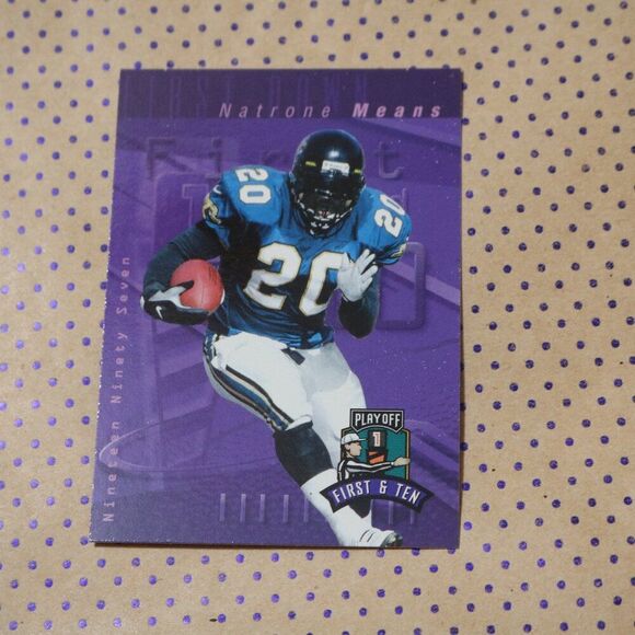 Natrone Means #122 Football Card - Picture 1 of 2
